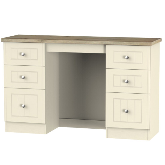 Vienna 6 Drawer Kneehole